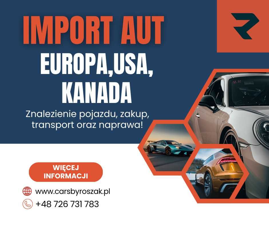 Import pojazdów z USA, Kanady i Europy