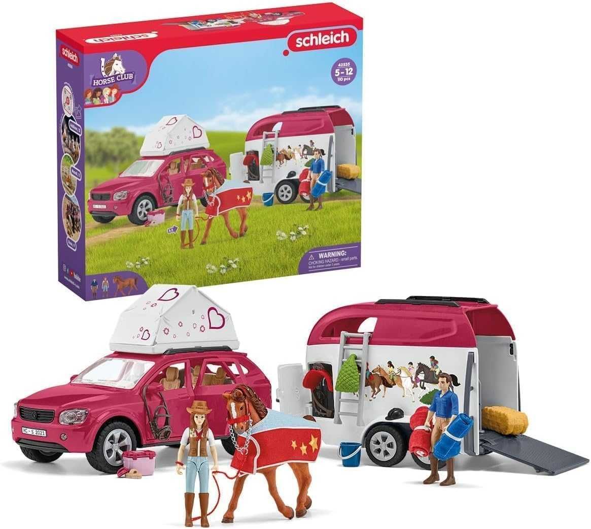 schleich 42535 Horse Club Adventure z samochodem i przyczepą do konia