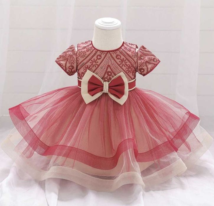 Святкова сукня + дит.взуття + пов'язака на голову