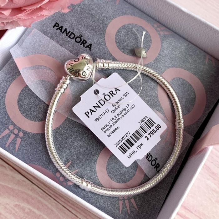 Браслет Пандора Pandora оригінал нова прикраса