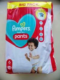 Памперси трусики Памперс бебі драй пентс 6 Pampers baby dry pants 6