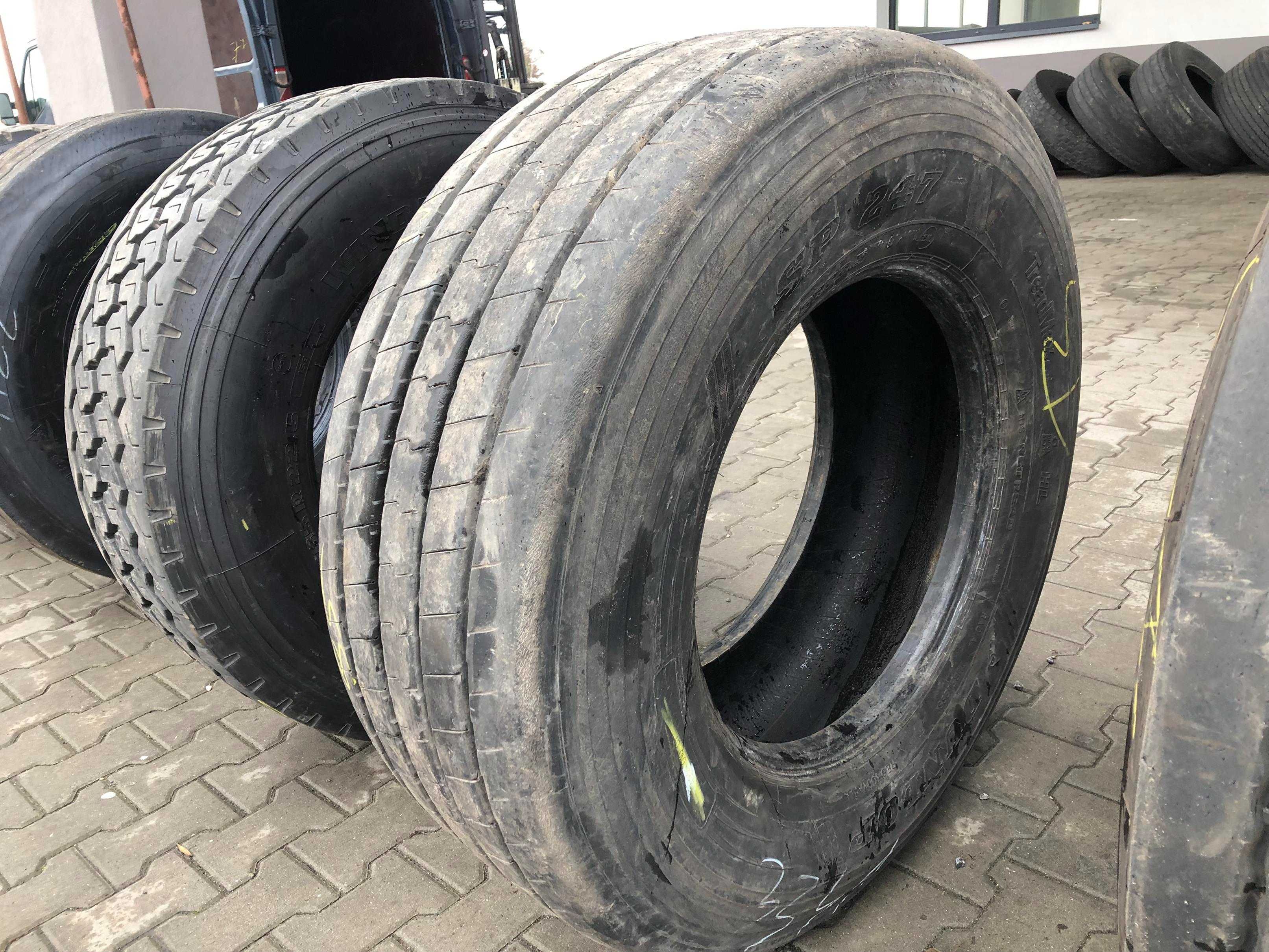 Opona 385/65R22.5 DUNLOP SP247 Naczepowa 12-13mm