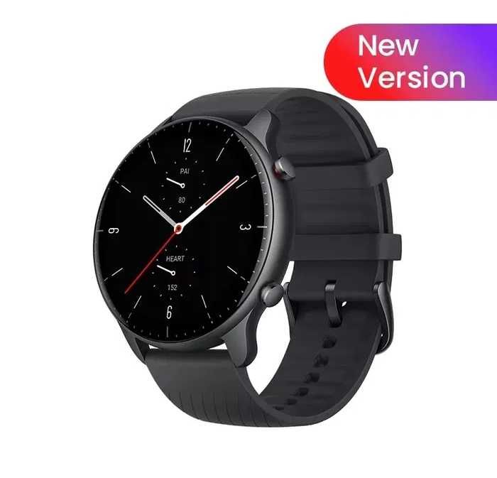 Смарт-годинник Xiaomi Amazfit GTR 2 New Version (блютуз-дзвінки) Black