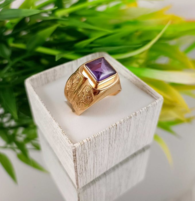 Złoty sygnet 12,22g 585