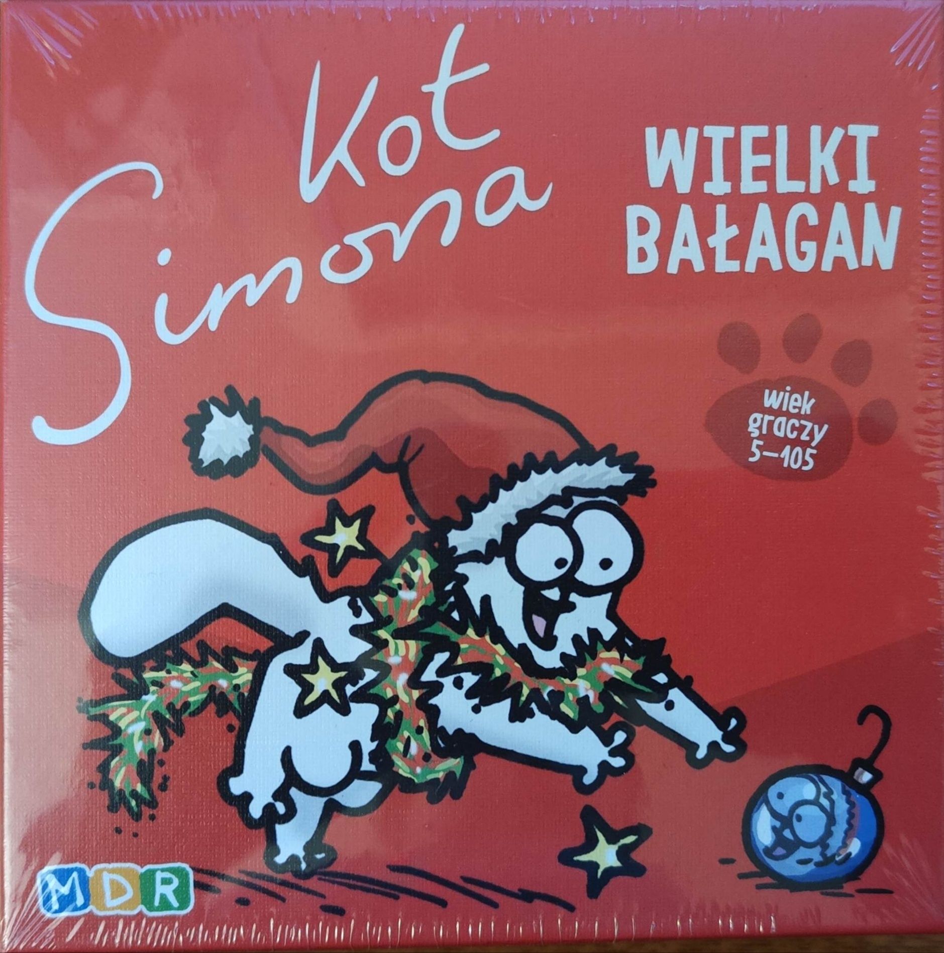 Gra planszowa Kot Simona: Wielki bałagan - Święta Bożego Narodzenia