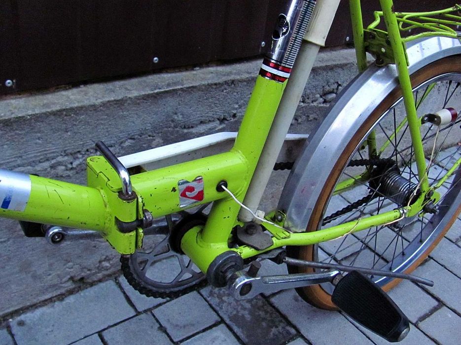 Rower SKŁADAK ROMET WIGRY 1 - TEN NAJSTARSZY - 1974 rok - Oryginał