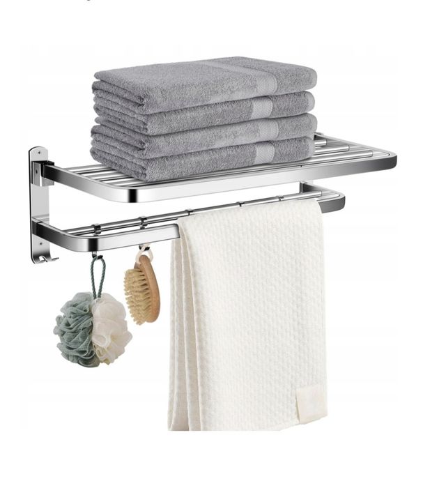 Wieszak łazienkowy stal nierdzewna