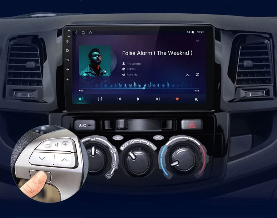Radio Android dla Toyota Fortuner/Hilux Revo 1GB-32GB V1