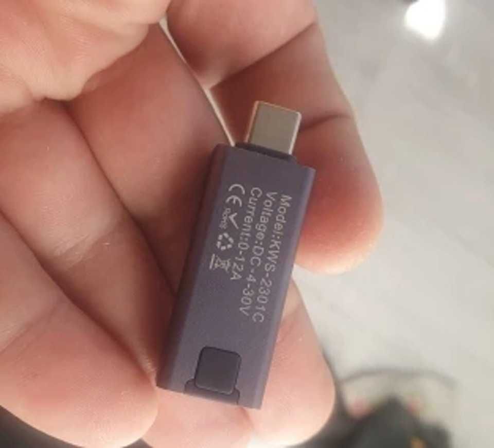 USB тестер з Type-C - Багатофункціональний юсб тестер