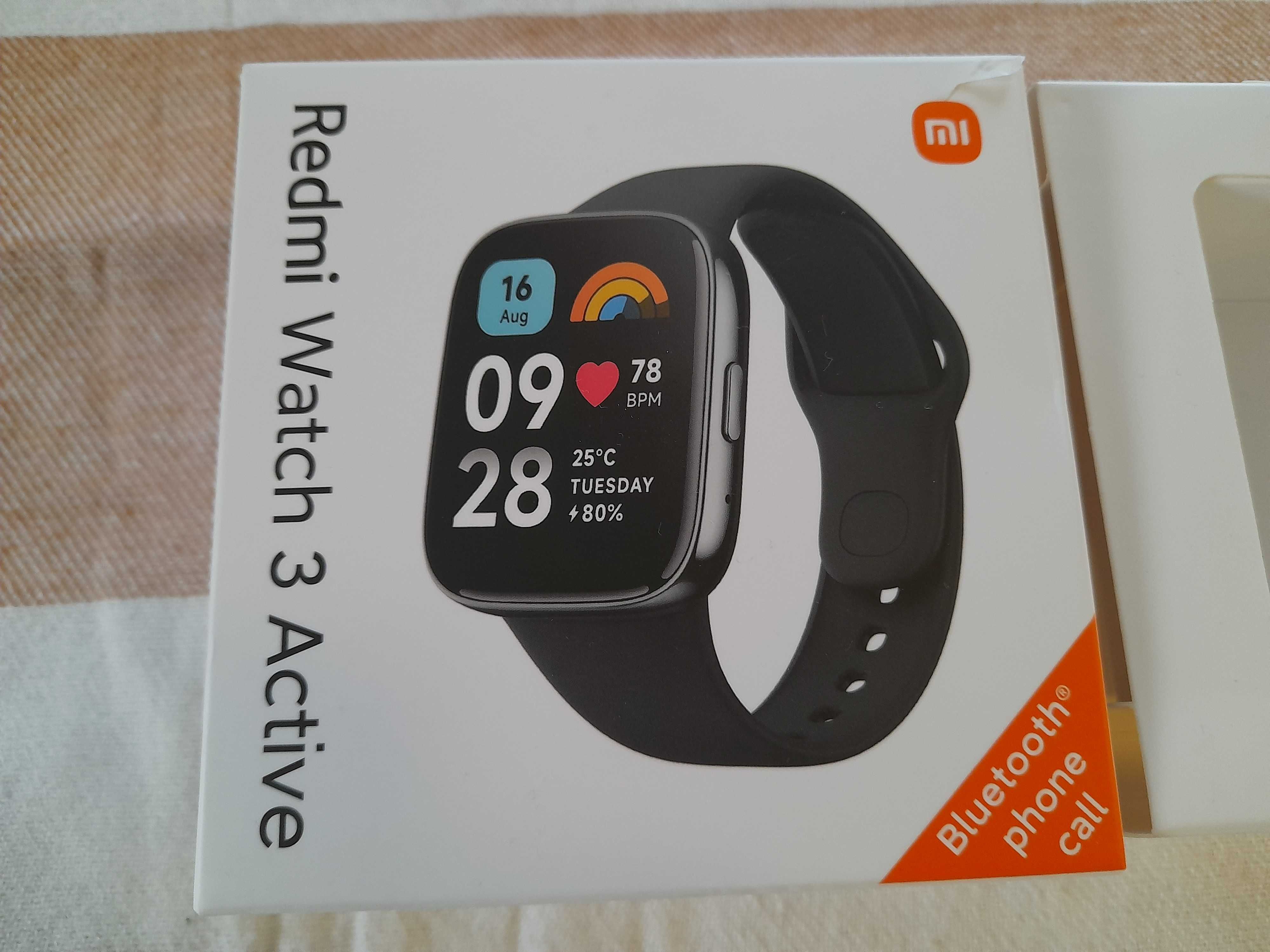 Smartwatch Xiaomi Redmi Watch 3 Active czarny