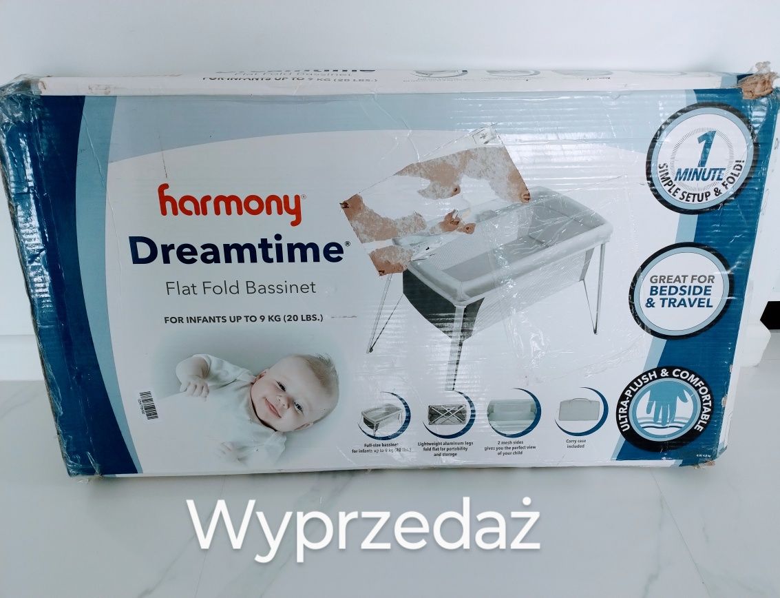 Łóżeczko turystyczne dla dzieci dostawka