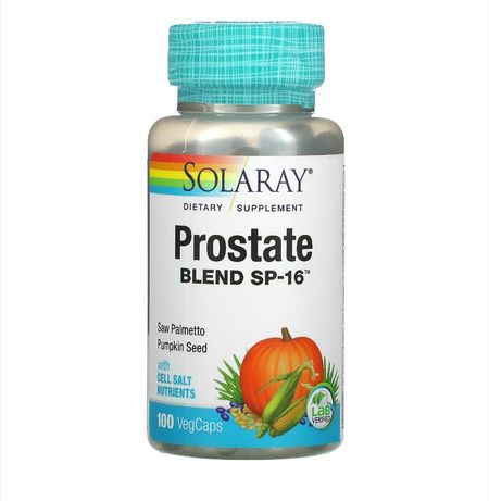 Solaray Prostate blend sp-16 капсули таблетки для підтримки простати