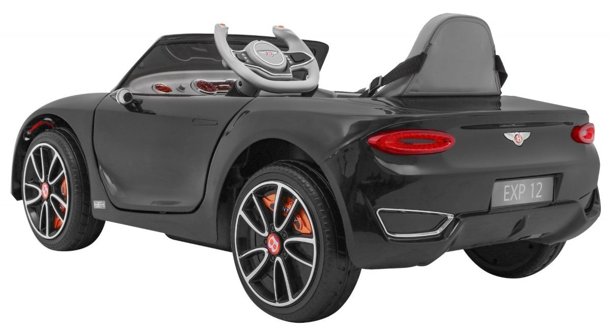 Auto pojazd samochód na akumulator Bentley EXP 12 dla dzieci Czarny