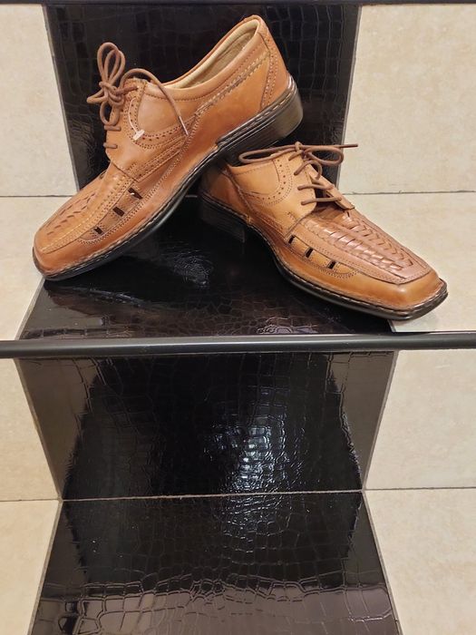 Шкіряні туфлі Cesare