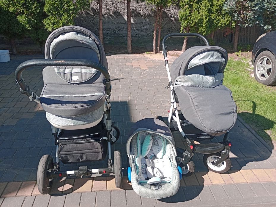 Wózek dziecięcy spacerowy 3w1 BABY MERC faster 2 style + neo 2 style