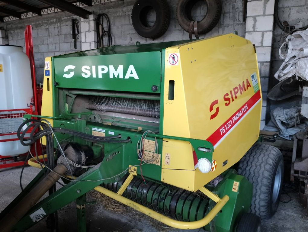 Prasa rolującą sipma farma plus agregat ścierniskowy