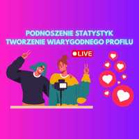 Podnoszenie statystyk, tworzenie i prowadzenie TikToka