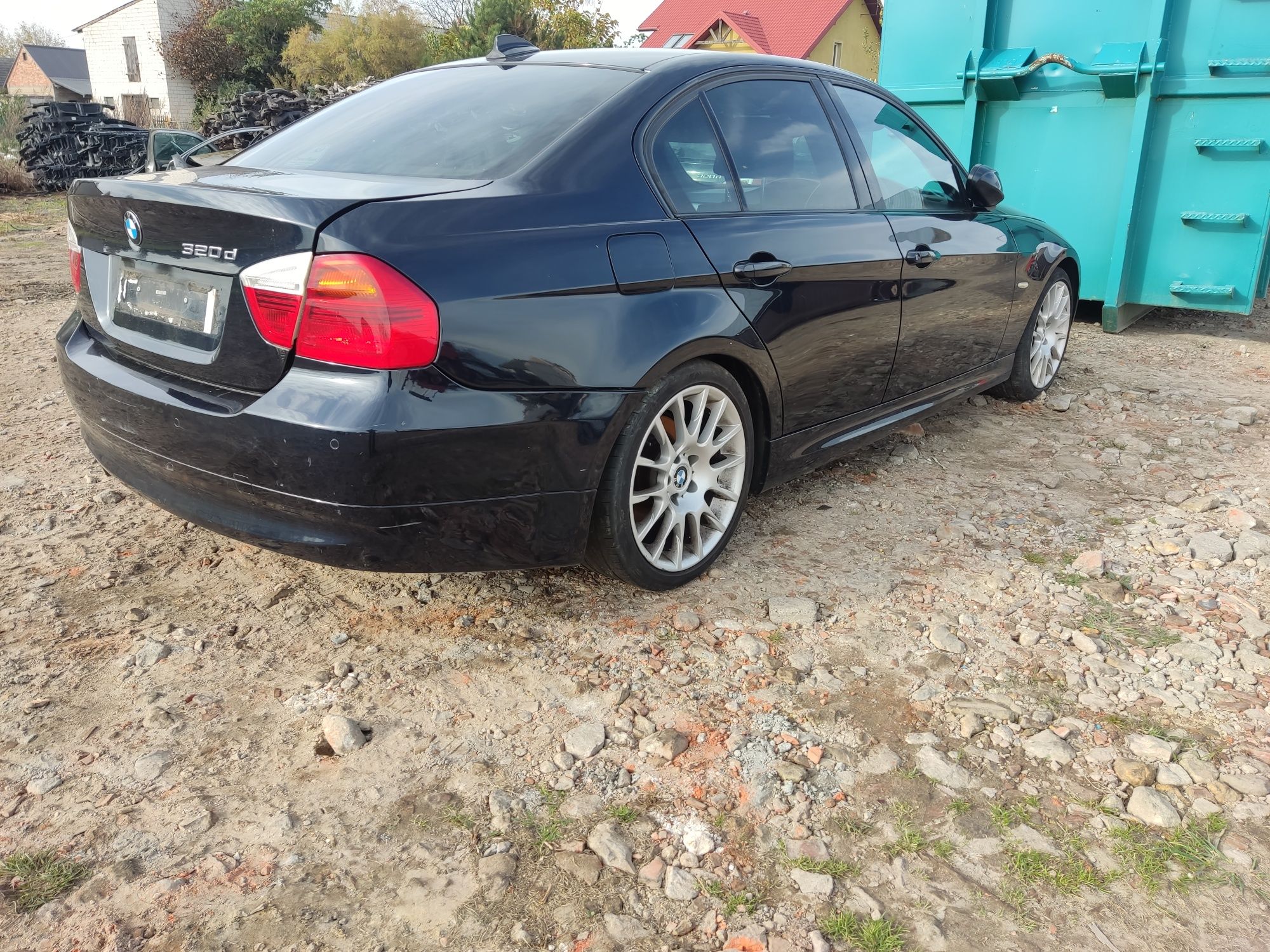 Karoseria BMW E90 E91 CARBONSCHWARZ M-pakiet Zderzak Błotnik Maska Drz