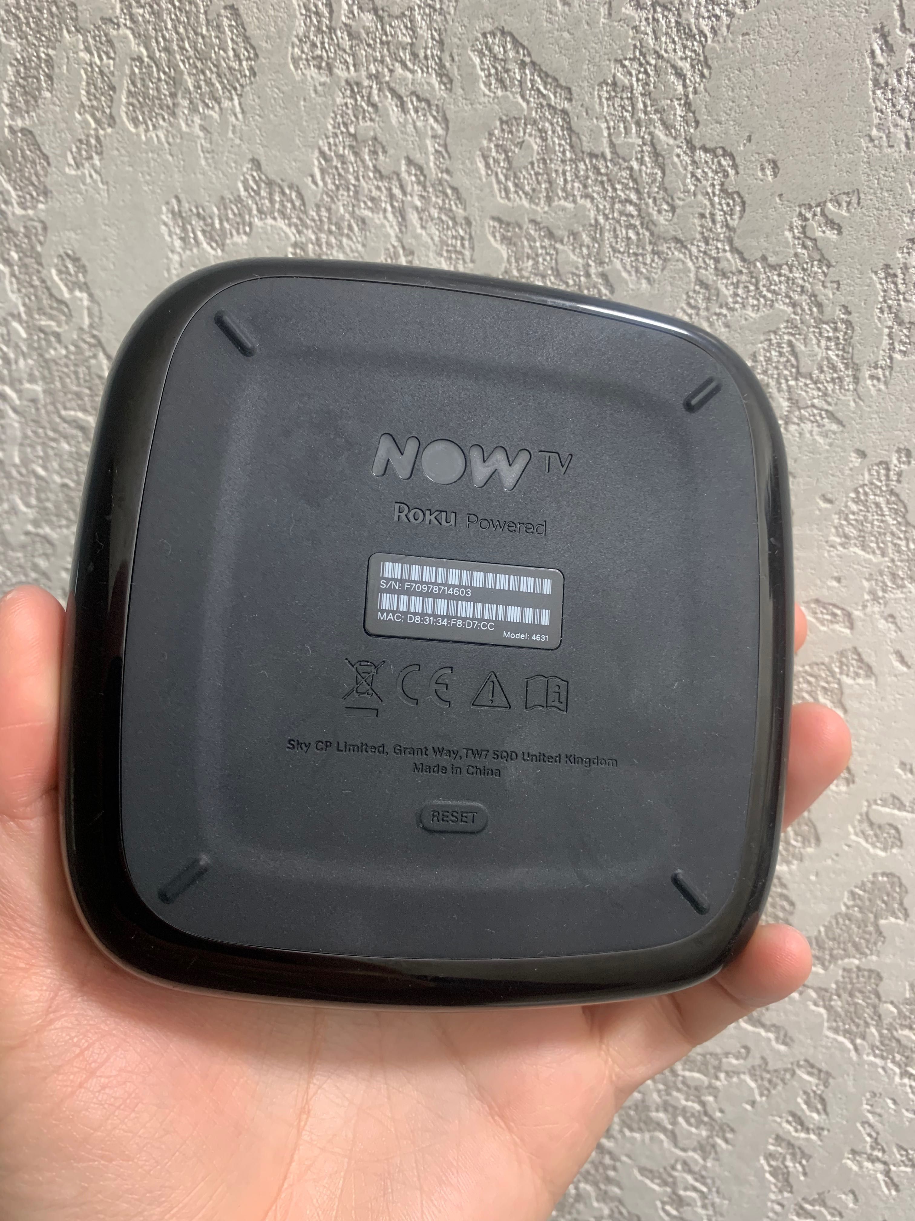 Смарт приставка NOW tv Roku Powered