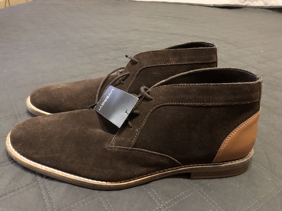 Чоловічі замшеві черевики 45 р