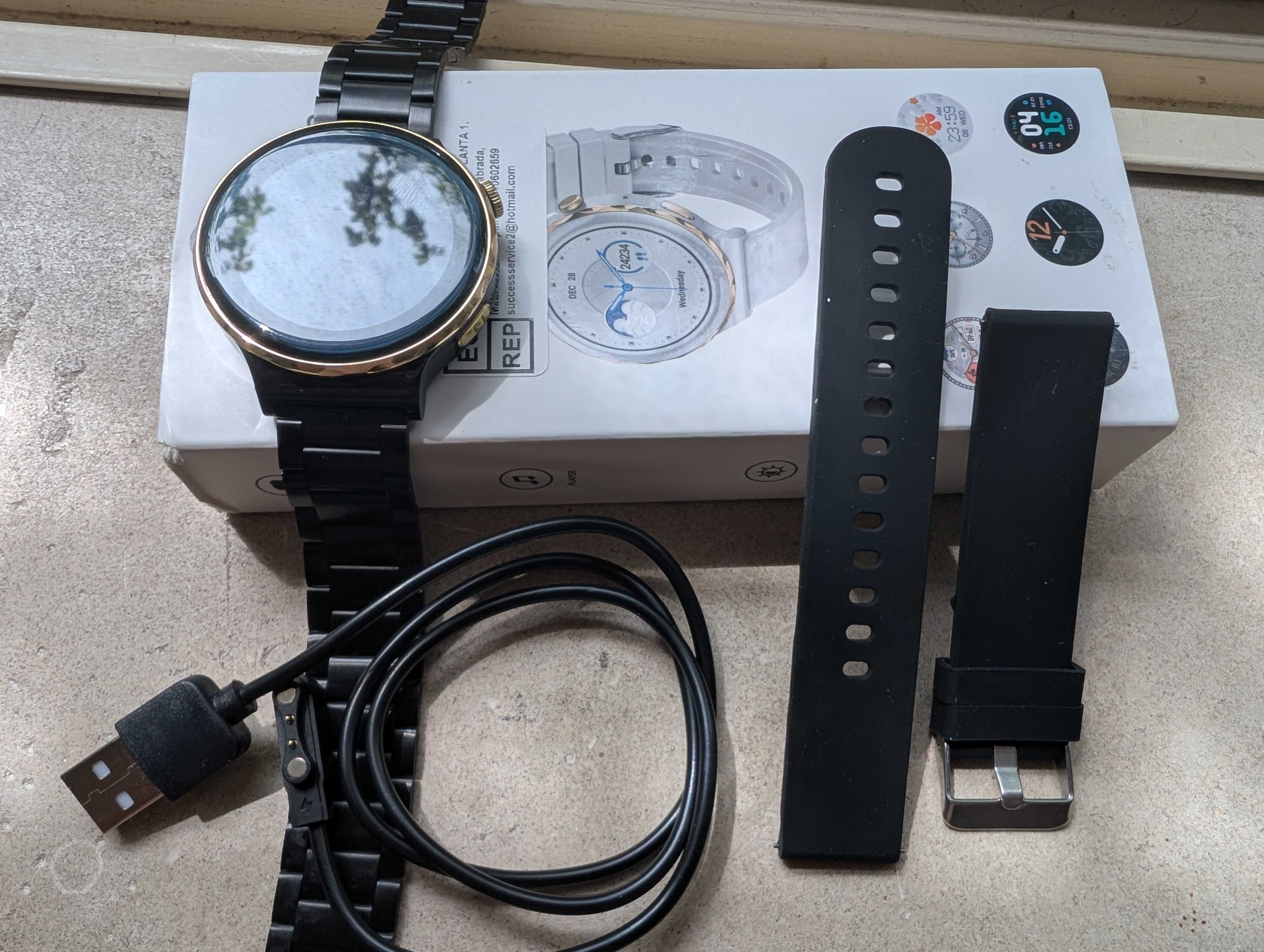 Smartwatch HW52 WE Preto c/defeito