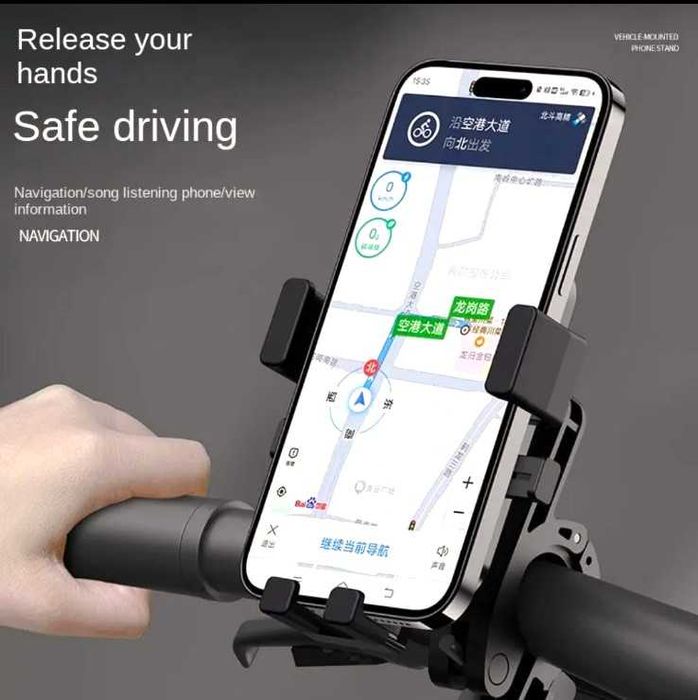 Uniwersalny uchwyt na telefon rowerowy 360°