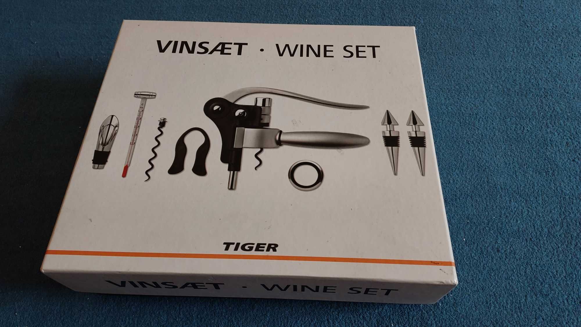 Conjunto de acessórios para vinho