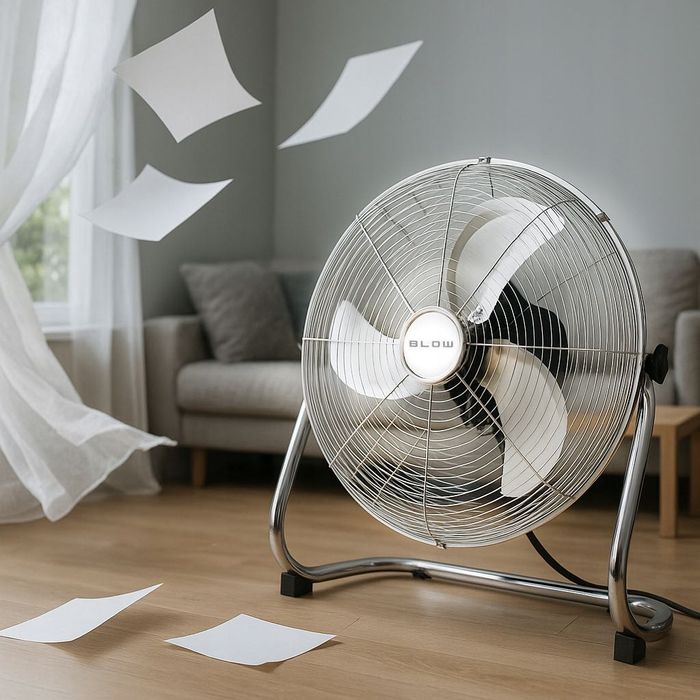 wentylator podłogowy domowy duży wiatrak mocny 200w cichy