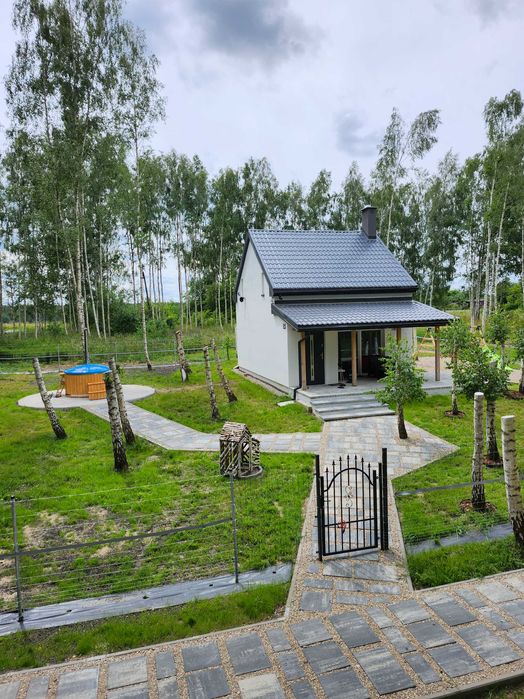 Domek z jacuzzi Siemiany  Mazury