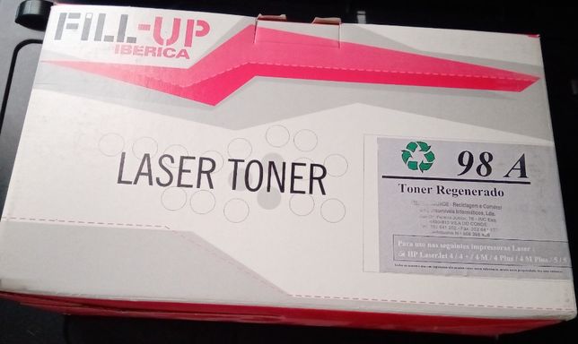 Laser toner 98A Fill-Up Ibérica Negro