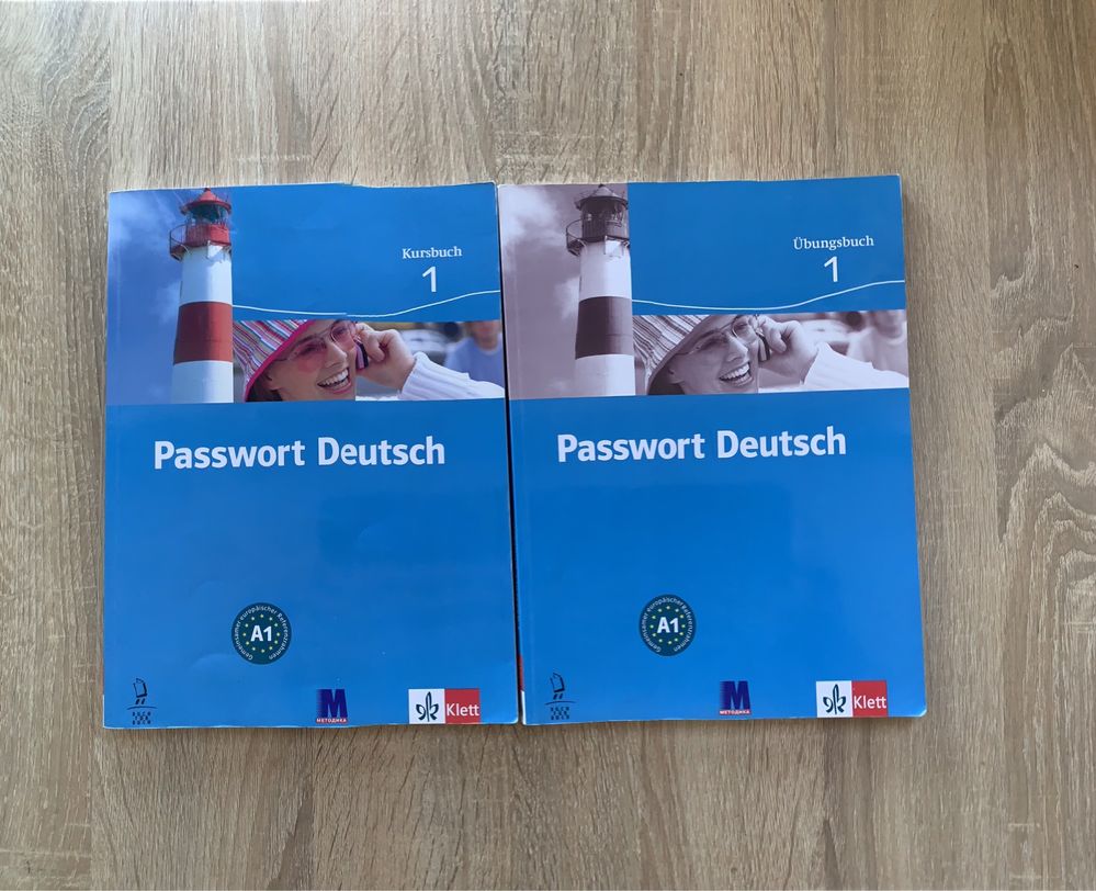 Продам комплект книг Passwort Deutsch по немецкому языку A1