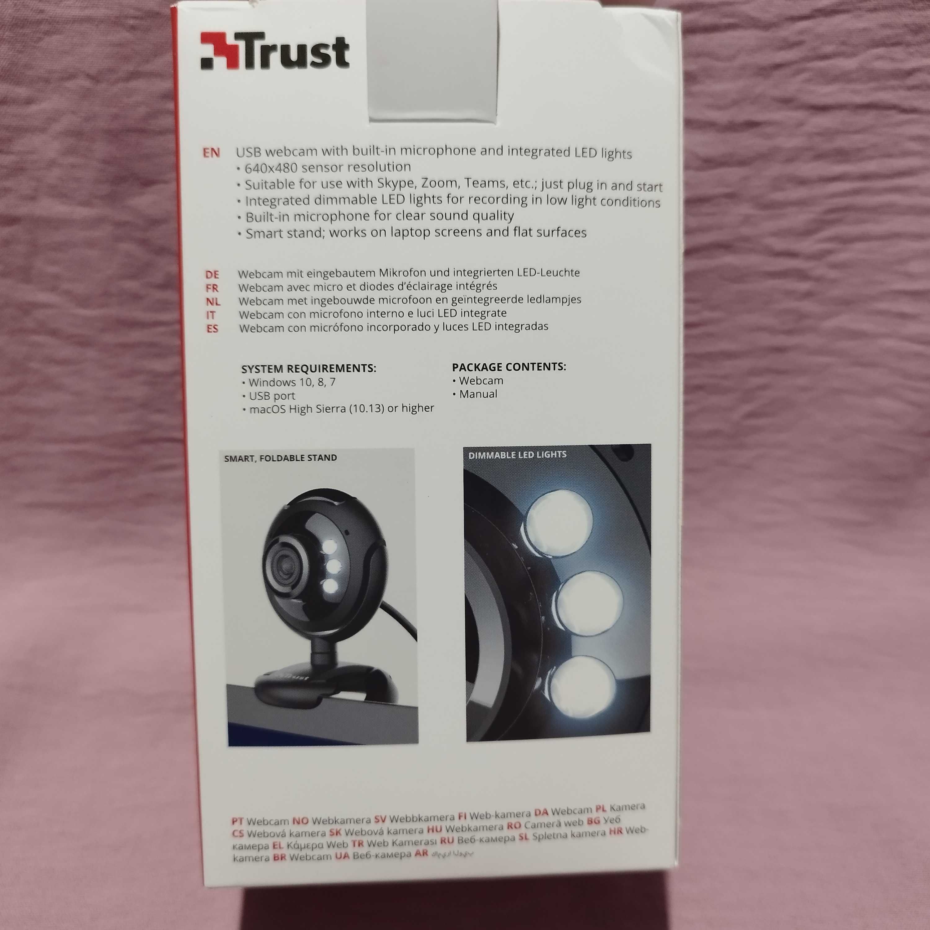 Kamerka internetowa Trust SpotLight Pro Webcam 1,3 MP Mikrofon