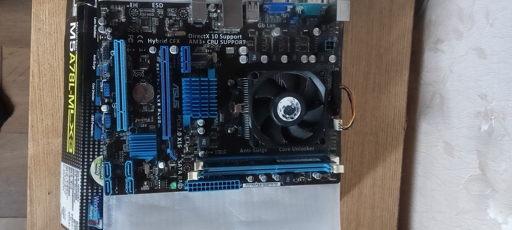 Мат-Плата ASUS M5A78L-M LX3 PLUS Socket AM3+/Процессор FX6300+8gb ram