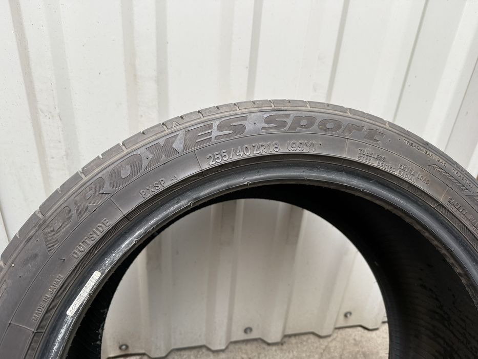 2 Opony letnie 255/40/18 Toyo Proxes sport
