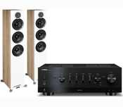 Yamaha R-N1000A + ELAC Debut Reference F5 | super cena WROCŁAW