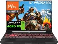 Laptop gamingowy ASUS TUF A16 Ryzen 5 RTX 4050 16GB 512GB Win11 plomba