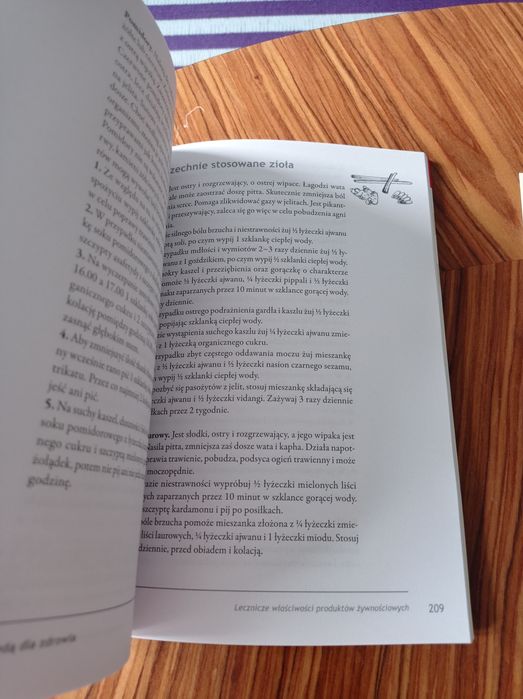 Książka Gotuj z ajurwedą dla zdrowia Usha Lad Vasant Lad NOWA TANIO