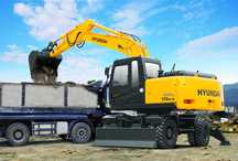 Послуги, оренда повноповоротного екскаватора Hyundai R170W-7