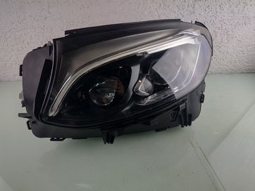 Lampa Mercedes GLC w253 lewy przód LED Europa uszkodzone mocowania