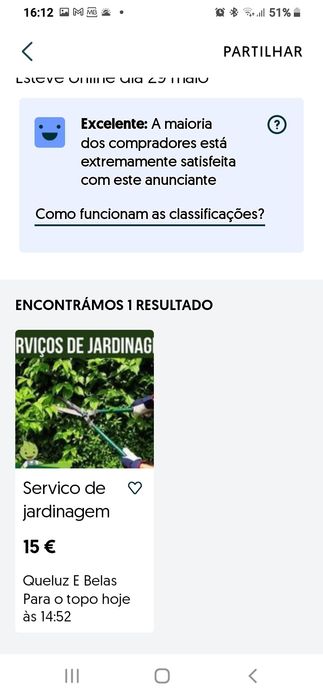 Servico de jardinagem e limpezas