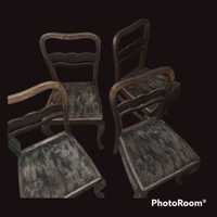 Krzesła Ludwik do renowacji