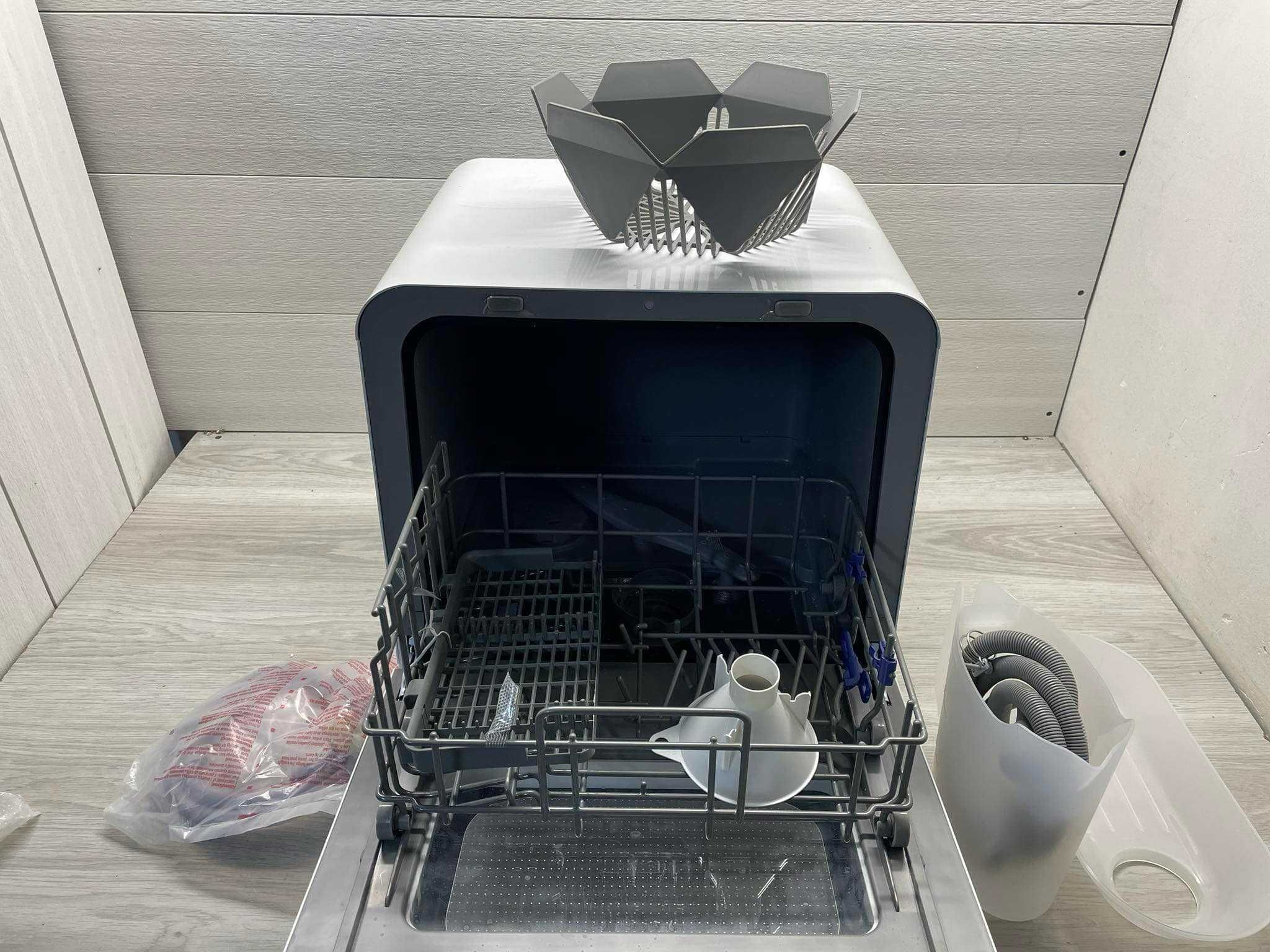 Mini Zmywarka 4 Nakrycia, 6+1 Programów, Kemping, Biała, Kl. G