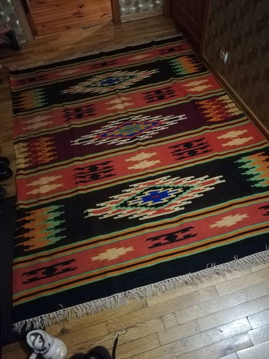 Старинный гуцульский ковер.