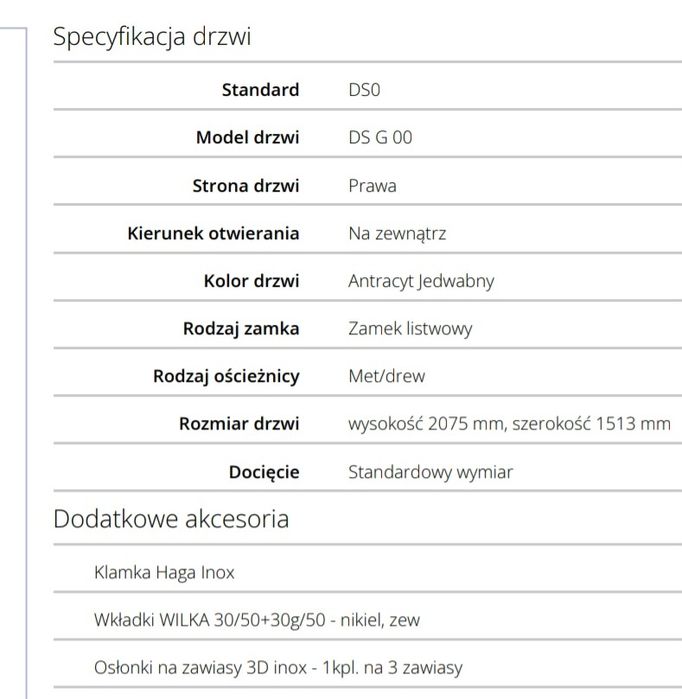 Nowe drzwi antywłamaniowe