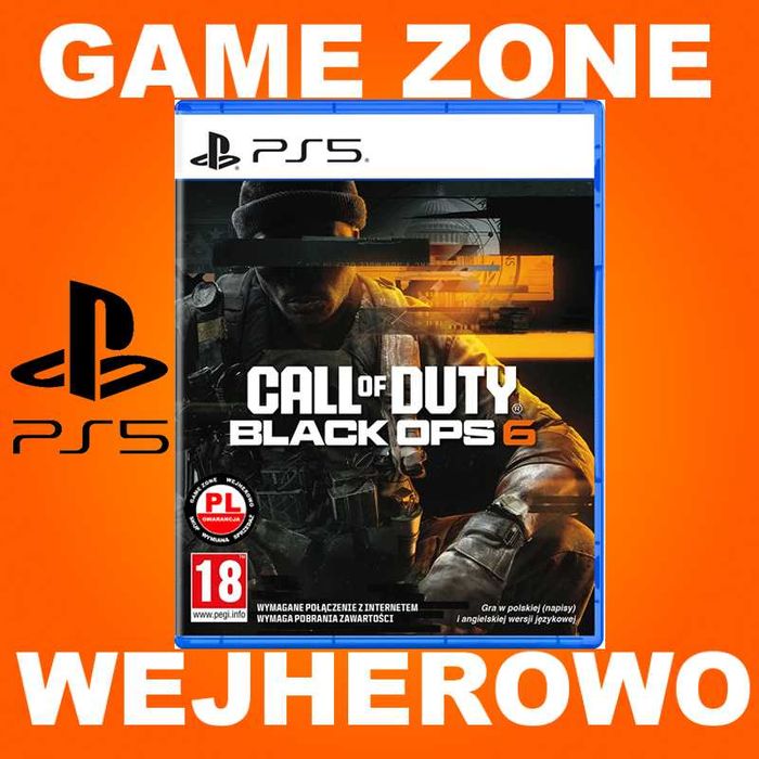 Call of Duty Black Ops 6 PS5 = PŁYTA PL = Wejherowo / Wymiana