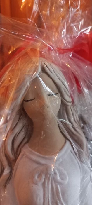 Duży anioł na święta