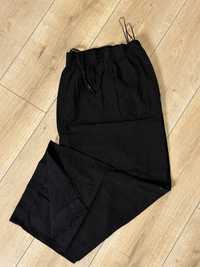 Czarne spodnie damskie 7xl