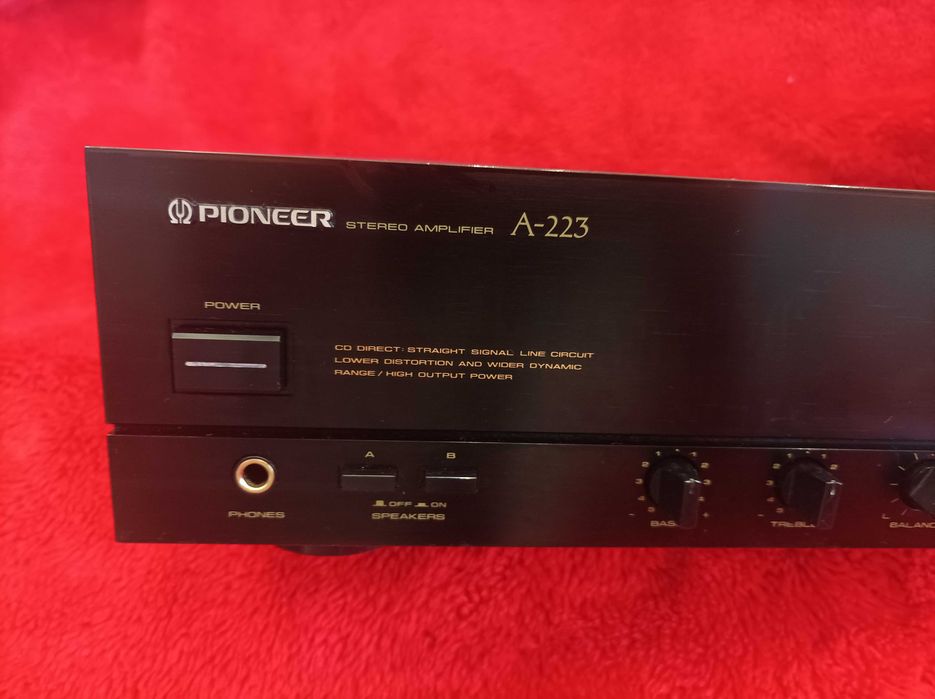 Amplificador - Pioneer A-223 - Vintage