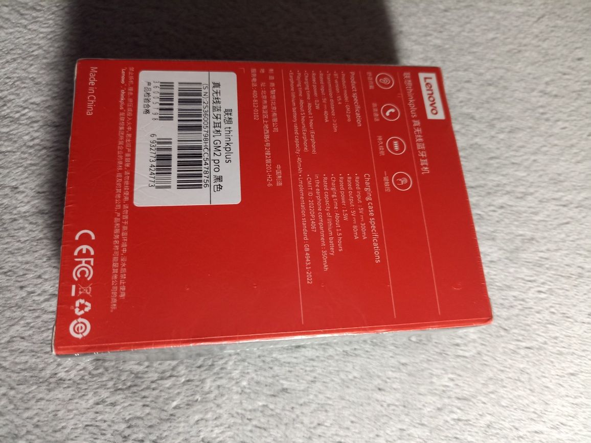 Słuchawki gamingowe bluetooth Lenovo Gm2 Pro