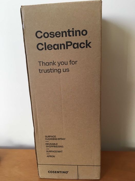 Kit limpeza Consentino para bancadas em Silestone ou pedra